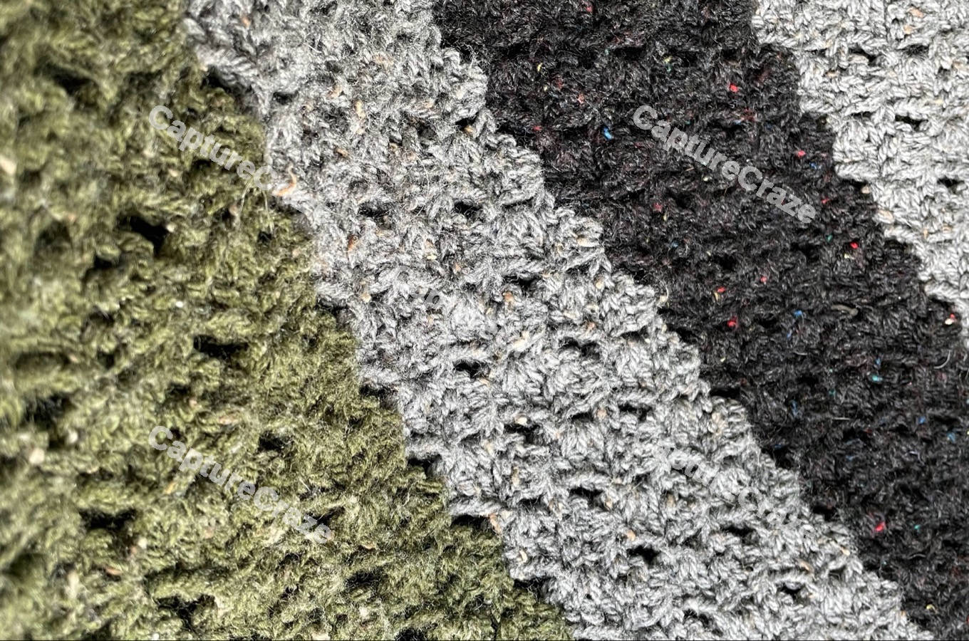 Close Up Colourful Knit